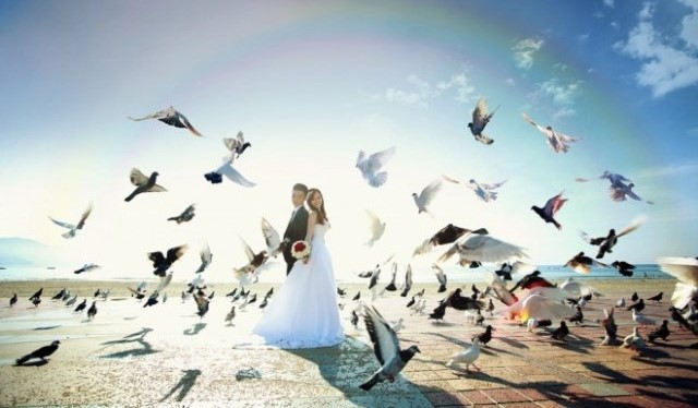Chụp ảnh cưới tại Đà Nẵng - Công viên biển Đông